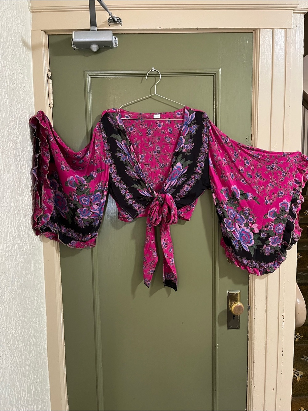 Stevie Nicks style Bell Sleeve Top